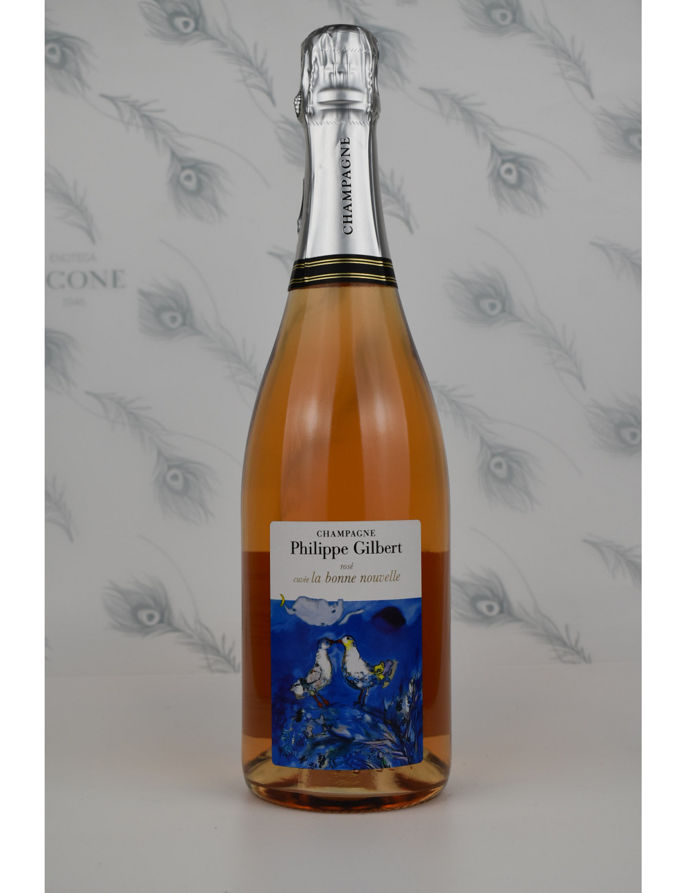 CHAMPAGNE CUVÉE LA BONNE NOUVELLE ROSÉ BRUT PHILIPPE GILBERT