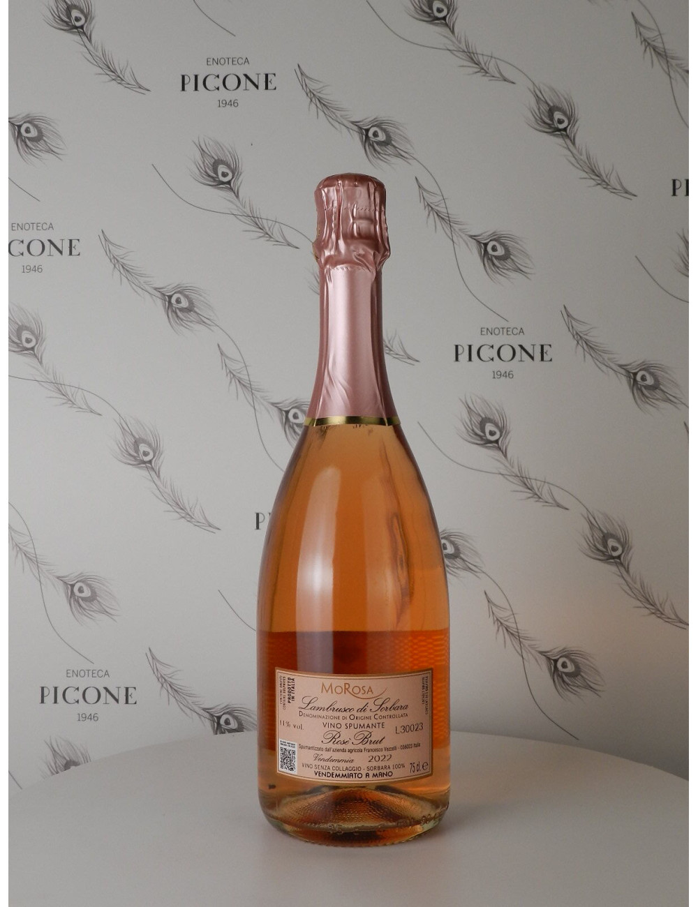 SPUMANTE MOROSA ROSÉ BRUT 2022 FRANCESCO VEZZELLI